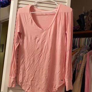 Women’s pink long sleeve Tee